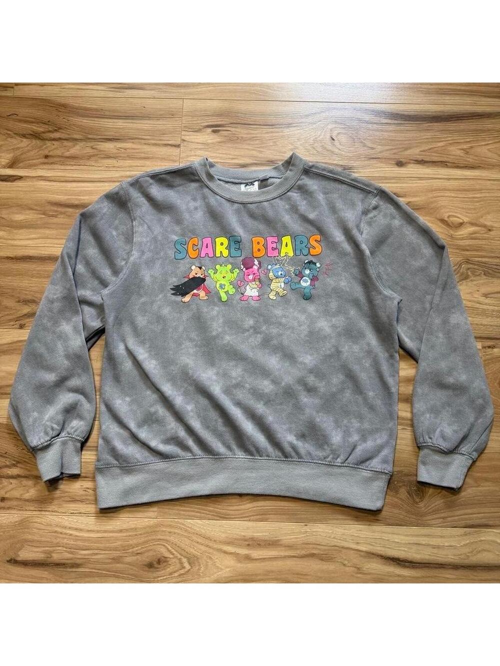 Care Bears x Universal Monsters Scare Bears Sweatshirt L